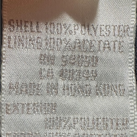 NWT Jones New York Vintage Black Sleeveless Dress W/ Buttons Down Back, SZ 6 (H) - Picture 10 of 10